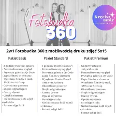 Fotobudka: Cennik, pakiety, 360 vs klasyczna. Wybierz idealną!