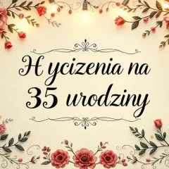 35 urodziny: Znajdź idealne życzenia śmieszne, mądre, wzruszające