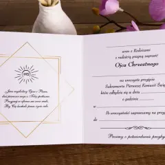 Jak stworzyć wyjątkowe zaproszenie komunijne dla matki chrzestnej?
