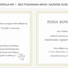 Wierszyki na Komunię: Gotowe teksty na zaproszenia, które wzruszą