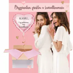 Balon z pytaniem o świadkowanie: Stwórz magiczną prośbę!