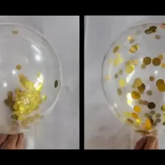 Jak napełnić balon konfetti? Triki, by zawsze przywierało!