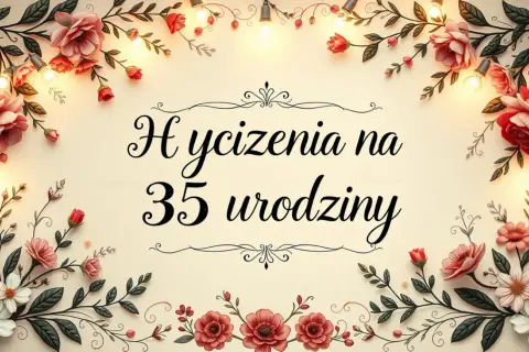 35 urodziny: Znajdź idealne życzenia śmieszne, mądre, wzruszające