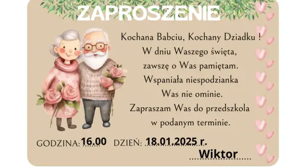 Zaproszenie dla dziadków: jak stworzyć niezapomnianą pamiątkę?