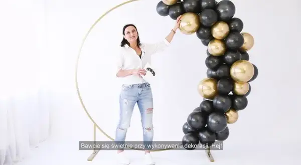Jak zrobić girlandę balonową na kole? Przewodnik DIY