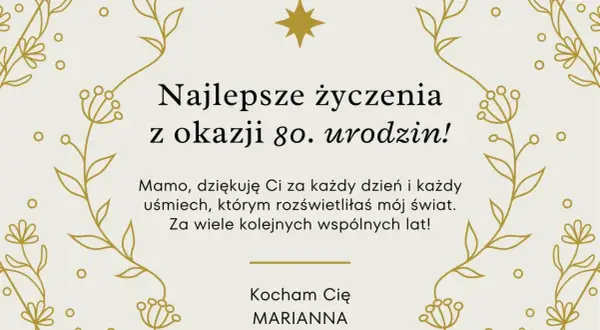 Jak napisać życzenia na 80. urodziny dla mężczyzny? Gotowe teksty!
