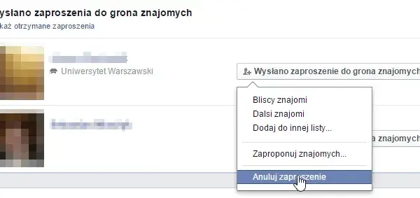 Szybko cofnij zaproszenie na Facebooku bez powiadomień!
