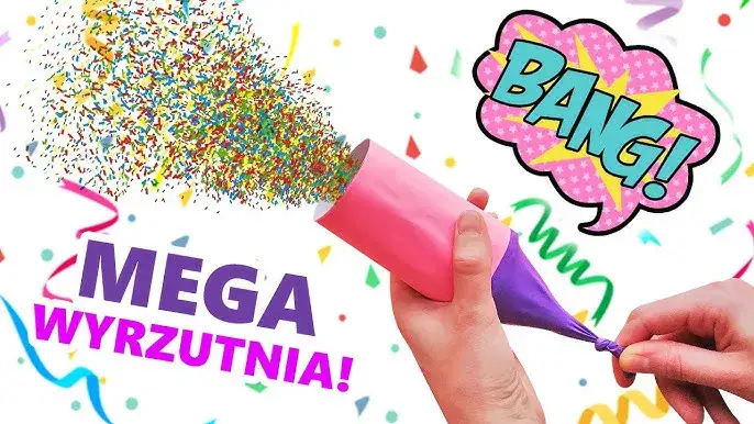 różne rodzaje konfetti DIY z papieru
