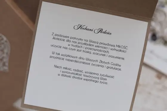 Życzenia na złote gody - gotowe cytaty i przykłady